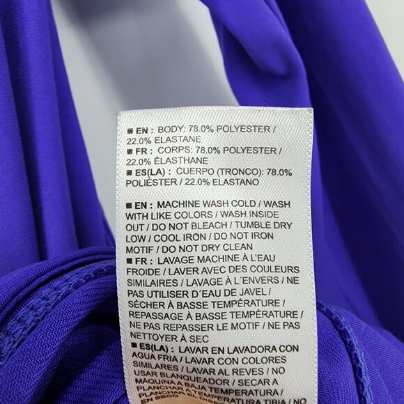 Salomon Womens Purple Long Sleeve Pullover Asymmetric Base Layer Size XS - Picture 3 of 4